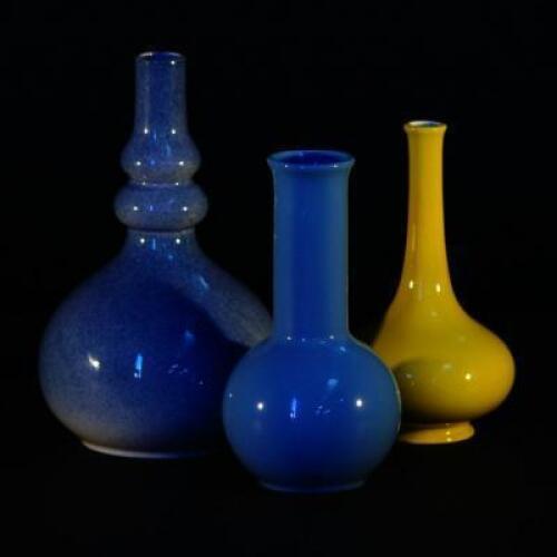 Three bottle vases