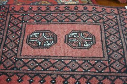 A pair of Middle Eastern prayer mats.