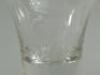 A George V commemorative glass goblet - 3