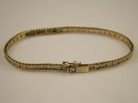 A bicolour bracelet