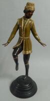 An Art Deco style bronzed metal figure