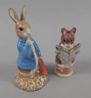 Two John Beswick Beatrix Potter Limited Edition figures