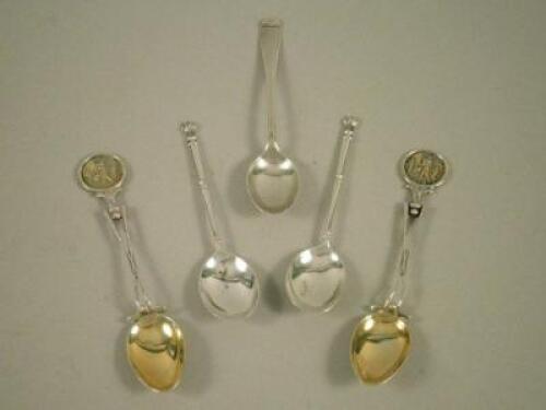 A collection of novelty spoons