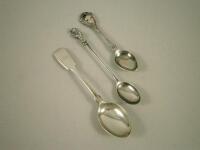 Three various spoons
