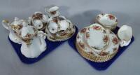 A Royal Albert Old Country Roses part tea and dinner wares