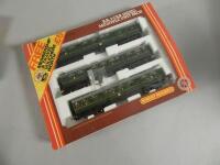 A Hornby British Rail three car diesel multiple unit pack