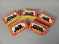 Six Hornby 00 gauge locomotives