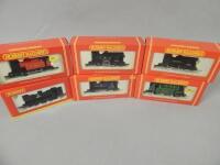 Six Hornby 00 gauge locomotives