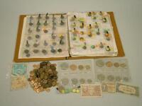 A large quantity of predominantly British coins