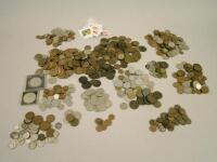 A large quantity of British coins etc.