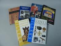 Various books on antiques