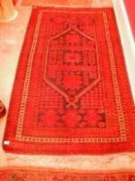 A Middle Eastern rug