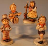 Four Goebel Hummel figures