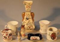 A quantity of English and Continental pottery and porcelain