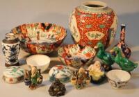 A quantity of late 19thC and early 20thC porcelain