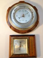 An aneroid barometer