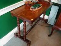 A Victorian mahogany centre table