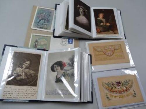 A quantity of early 20thC and later postcards
