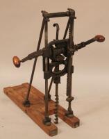 An early 20thC pillar drill