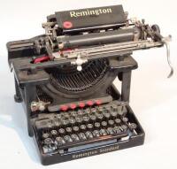 An early 20thC Remington Standard typewriter