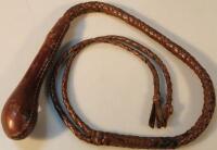 An early 20thC tribal whip