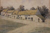 J W Davies (19thC). East Dean View of the Tiger Inn