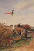 Chris Goodson (20thC). Redundant Quarry Signal