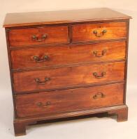 A George III mahogany chest