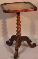 A Victorian mahogany framed occasional table
