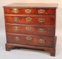 A George III oak chest