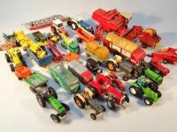 A quantity of unboxed die-cast toys