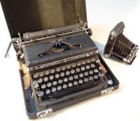 A mid 20thC Royal Deluxe typewriter