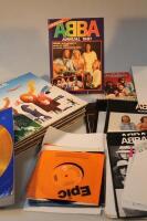 A quantity of ABBA records