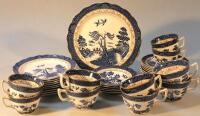 A Booths Real Olde Willow pattern part service