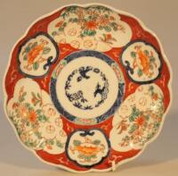 A Meiji period Japanese imari plate