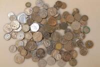 A quantity of various coins