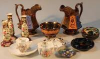 A quantity of china and decorative items