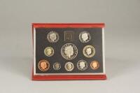 A Royal Mint 1998 deluxe proof set of decimal coinage.