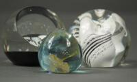 Three Caithness paperweights
