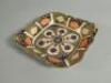 A Royal Crown Derby Imari pattern lozenge shaped dish