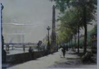 After Edward King (19th/20th Century). "Victoria Embankment"