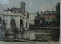 After Edward King (19th/20th century). "Richmond Bridge"