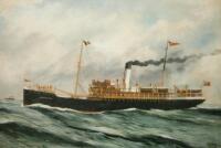 Harry J Jansen (c.1895-1930). Steam Ship Accrington