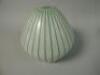 An early 20thC opalescent glass shade