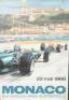 An original Monaco Grand Prix of May 1966 promotional poster