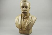 After E E Gellowski. Head and shoulders portrait bust of a gentleman