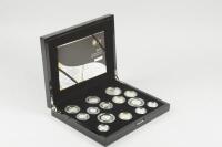 A Royal Mint 2011 United Kingdom silver proof coin set.