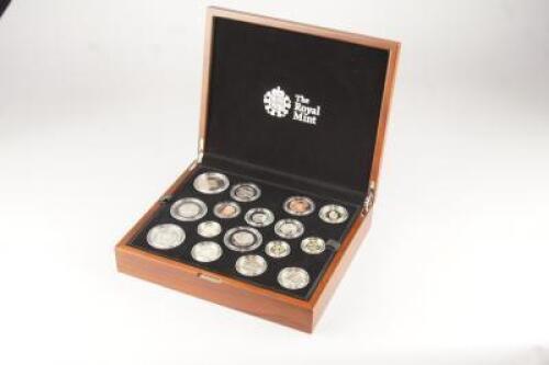 The Royal Mint 2013 United Kingdom proof coin set.