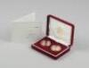 A Royal Mint Prince William and Princess Diana gold proof set