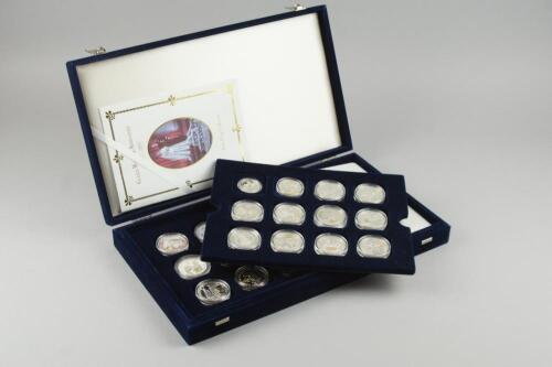 A Royal Mint golden wedding anniversary 1947-1997 silver proof collection